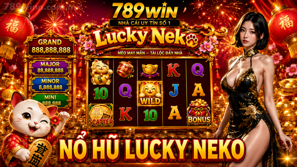 Nổ Hũ Lucky Neko 789Win: RTP Thật 96,73% & Hệ Số Không Reset
